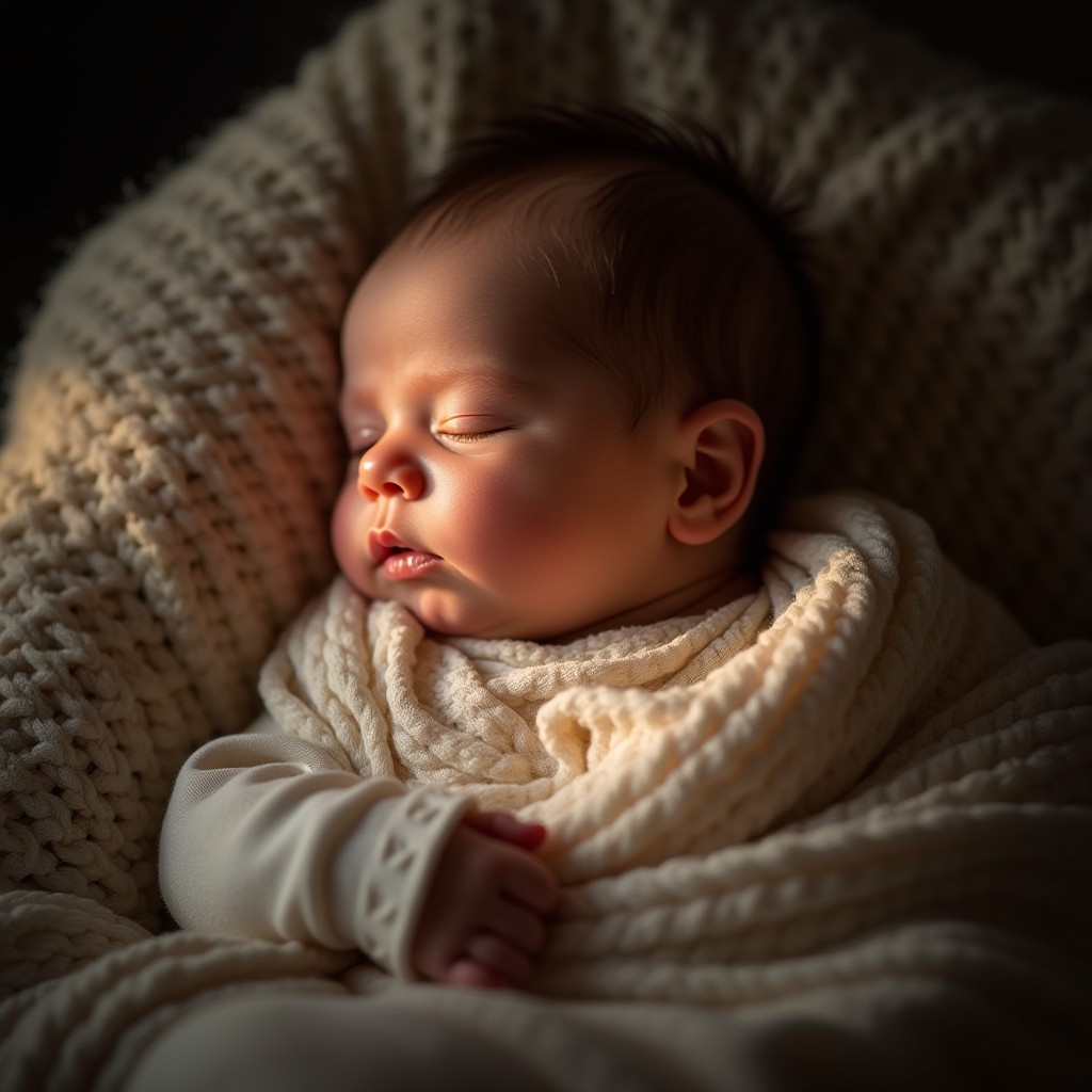 Cómo dormir a un bebé recién nacido
